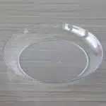Large Round Clear Dish