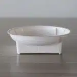 Round Dish White